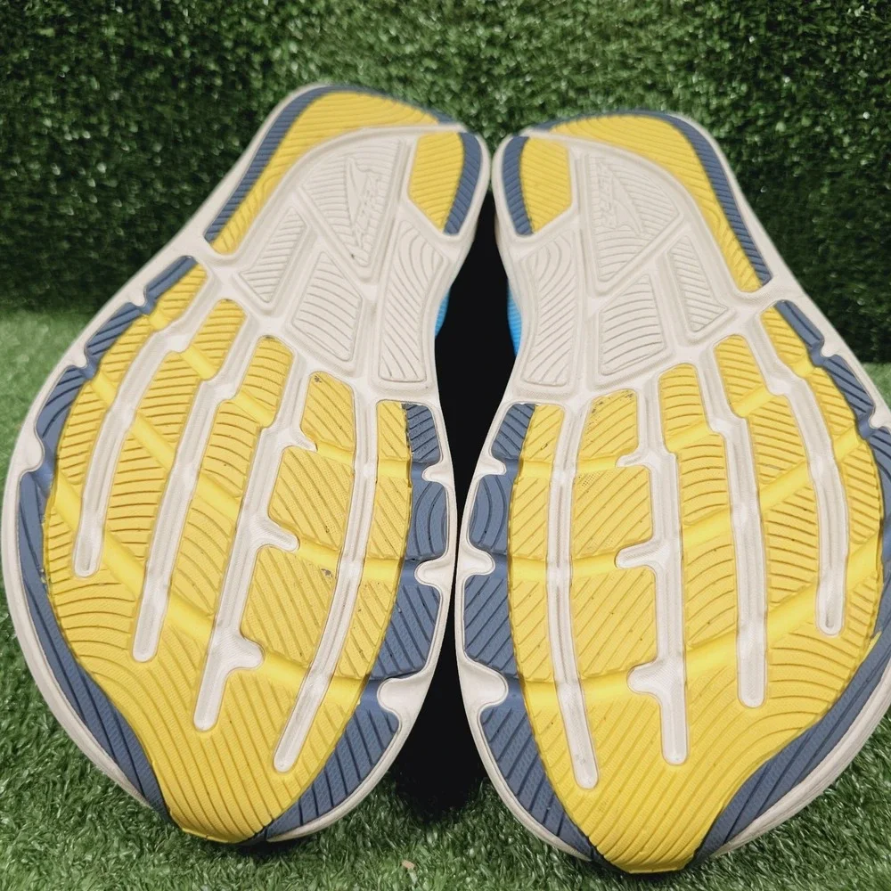 Altra Torin 8 Blue Yellow Athletic Road Running Sneakers Mens Size 8.5 Wide